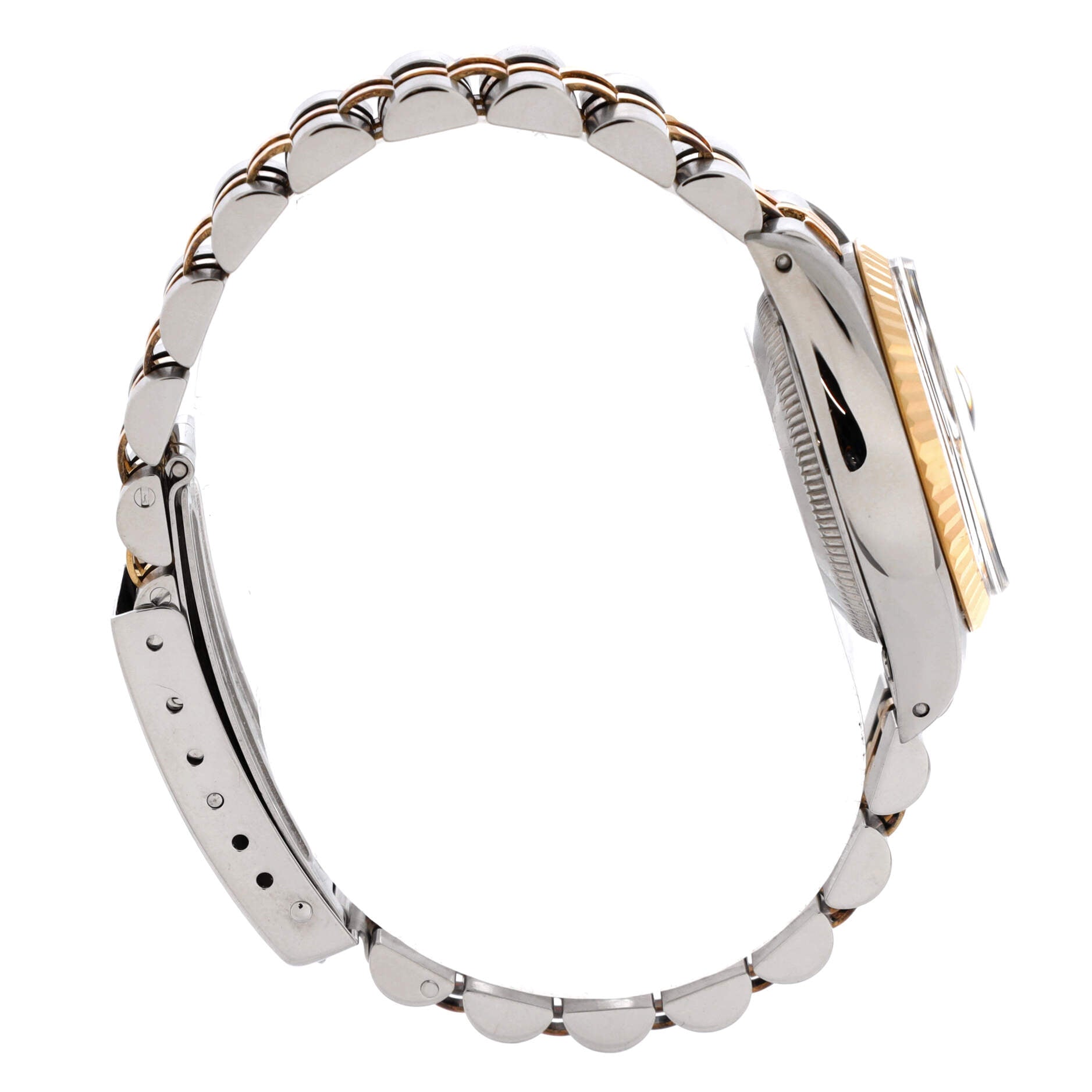 Oyster Perpetual Datejust Automatic Watch Stainless Steel and Yellow Gold 26