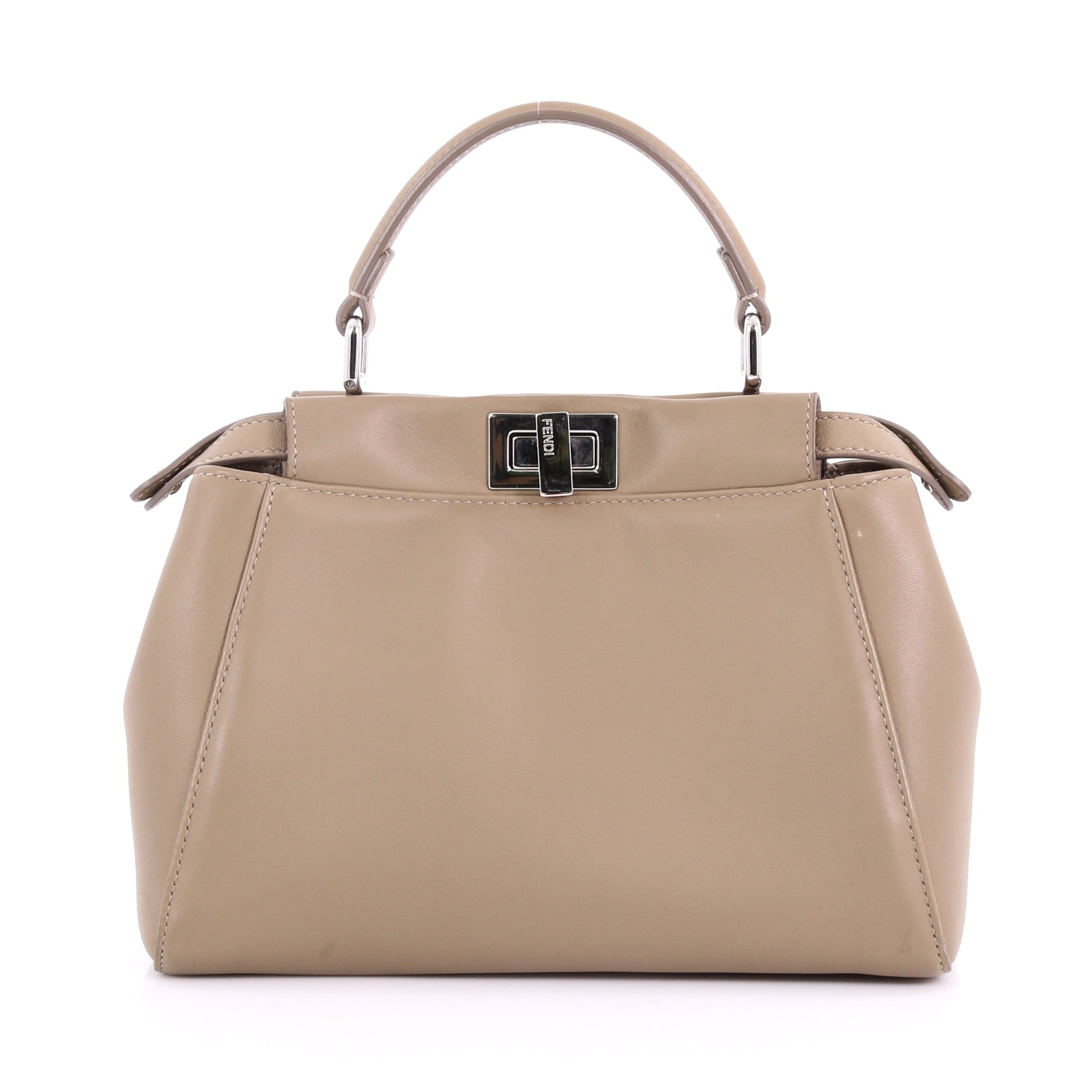 Peekaboo Handbag Leather Mini