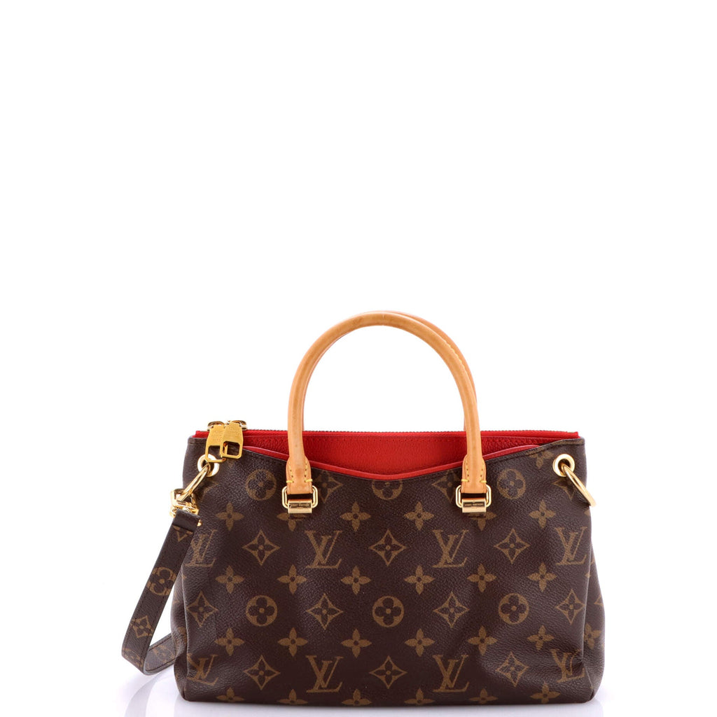 Pallas Tote Monogram Canvas with Leather BB