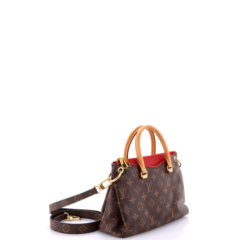 Pallas Tote Monogram Canvas with Leather BB