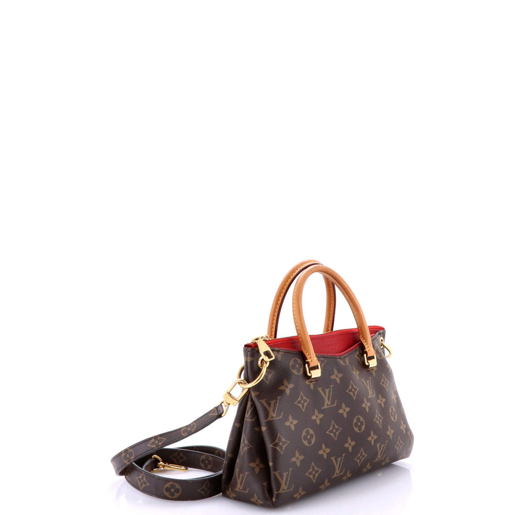 Pallas Tote Monogram Canvas with Leather BB