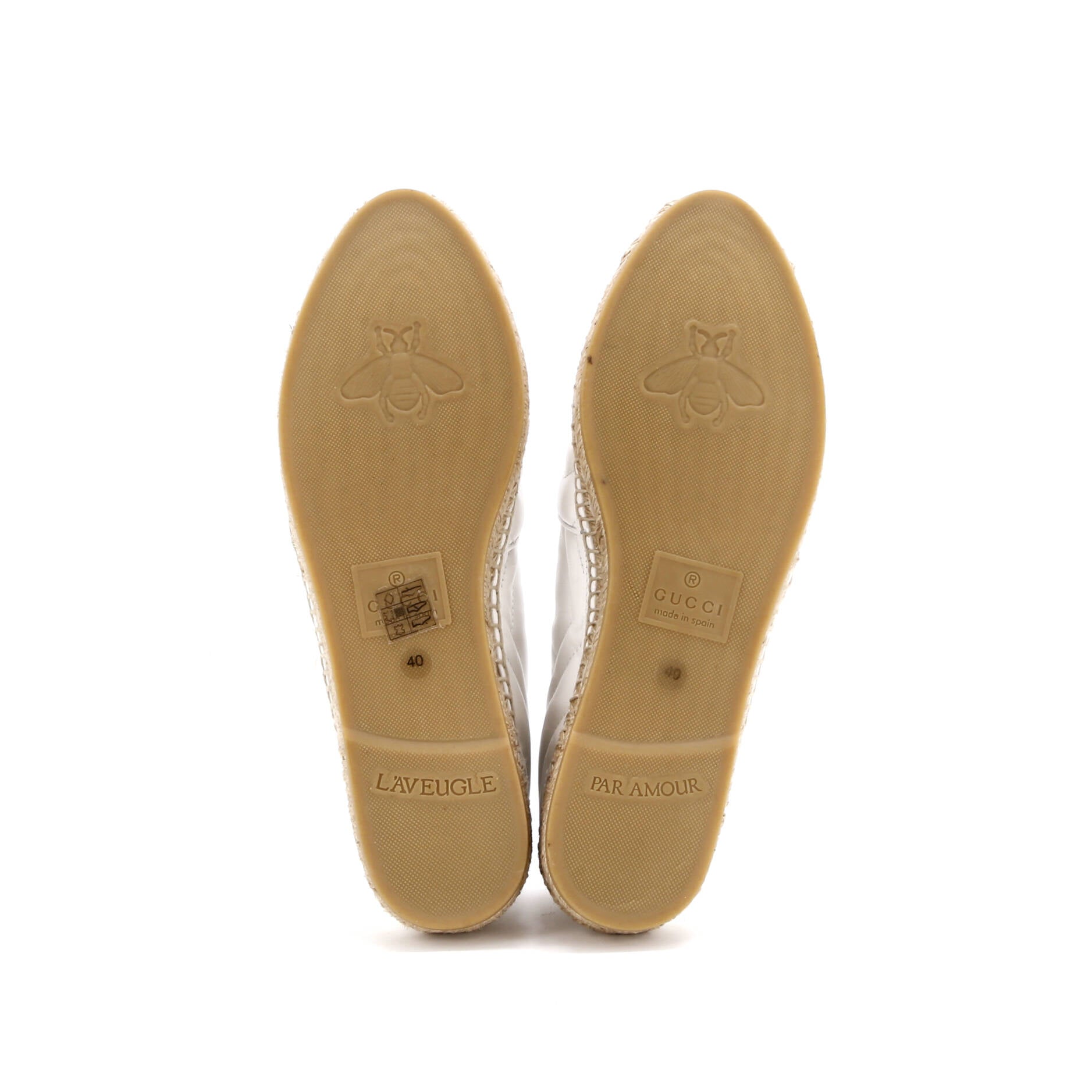 Women's GG Marmont Espadrilles Matelasse Leather