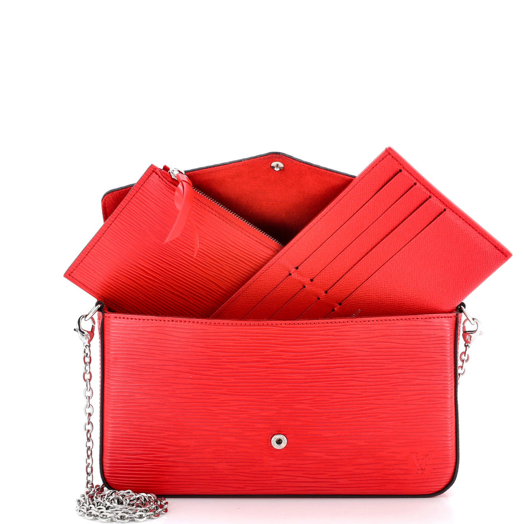 Felicie Pochette Epi Leather