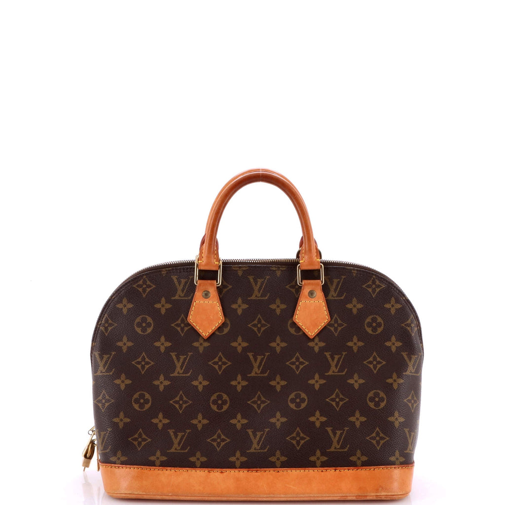 Vintage Alma Handbag Monogram Canvas PM