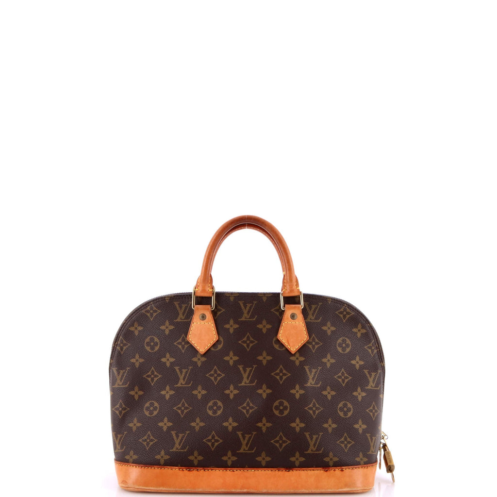 Vintage Alma Handbag Monogram Canvas PM