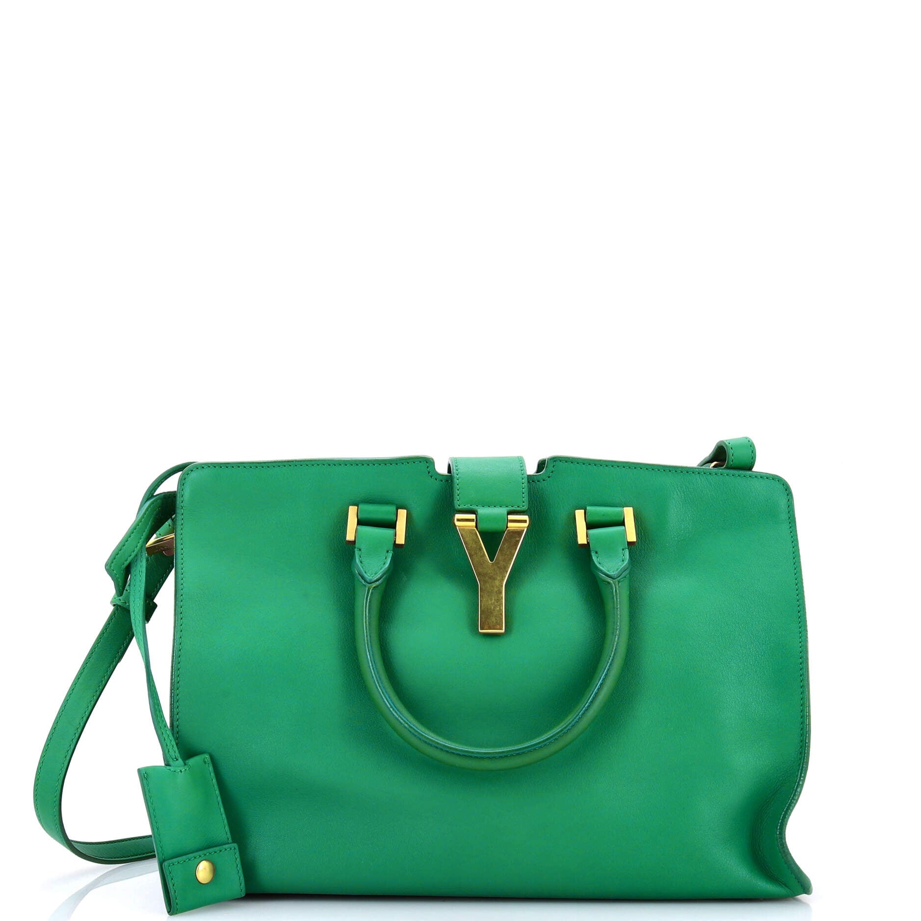 Classic Y Cabas Leather Small