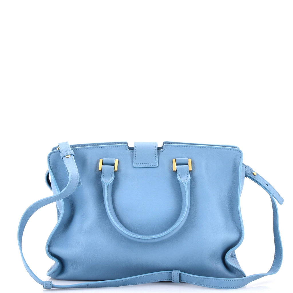 Classic Y Cabas Leather Small