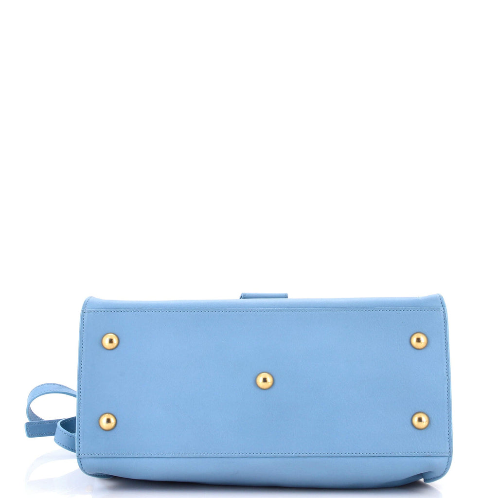 Classic Y Cabas Leather Small