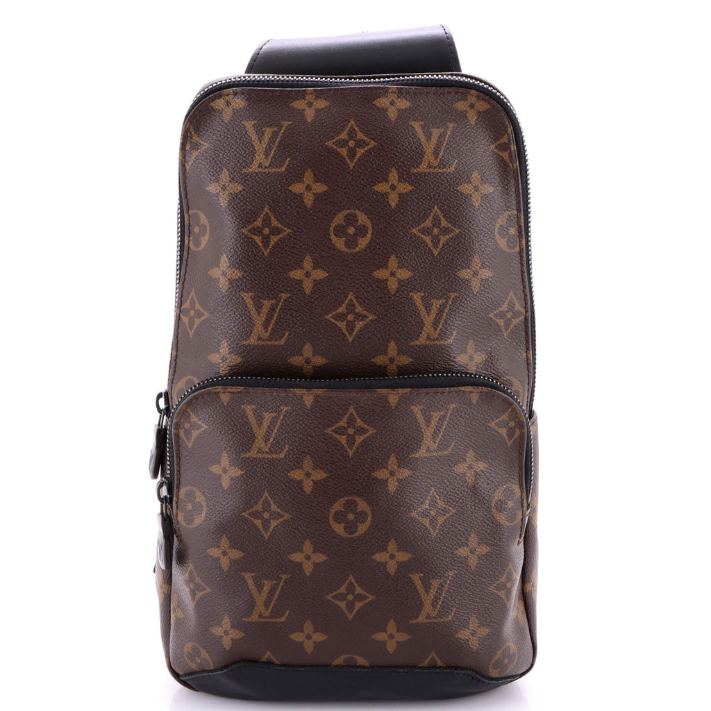 Avenue Sling Bag Macassar Monogram Canvas