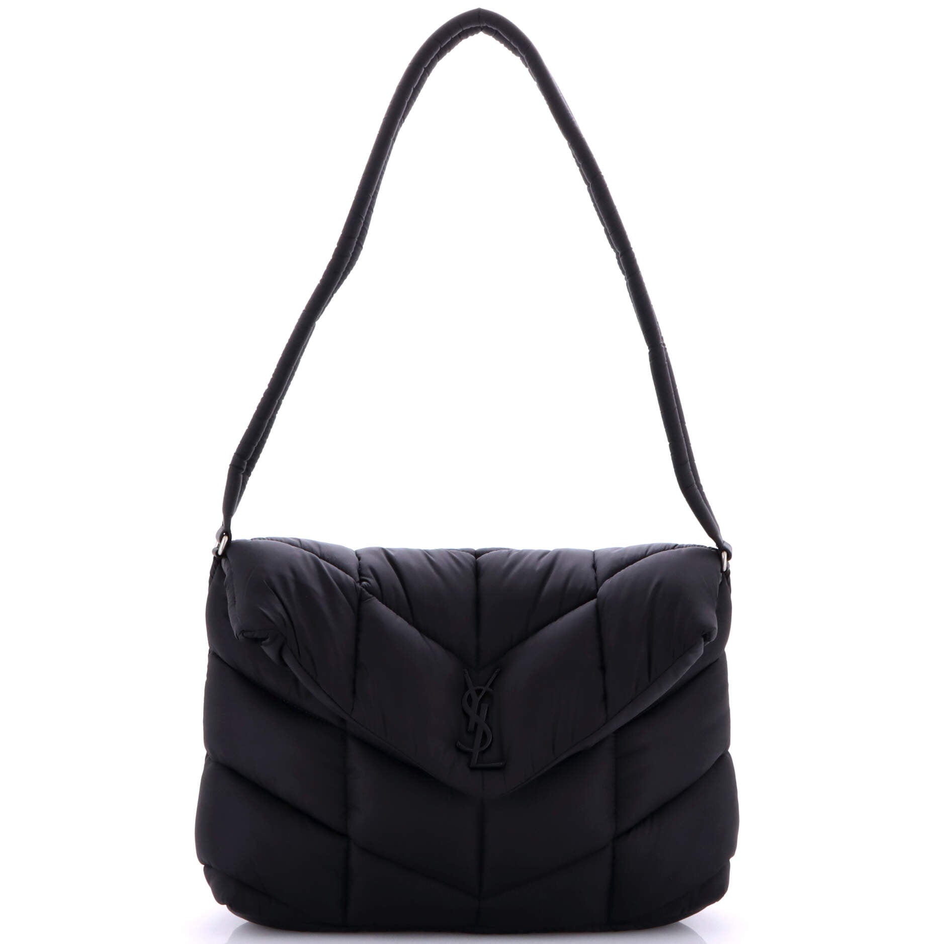 Loulou Puffer Messenger Bag Quilted Econyl