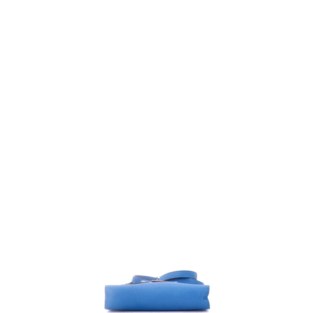 Birkin Handbag Mykonos Epsom with Palladium Hardware Tiny