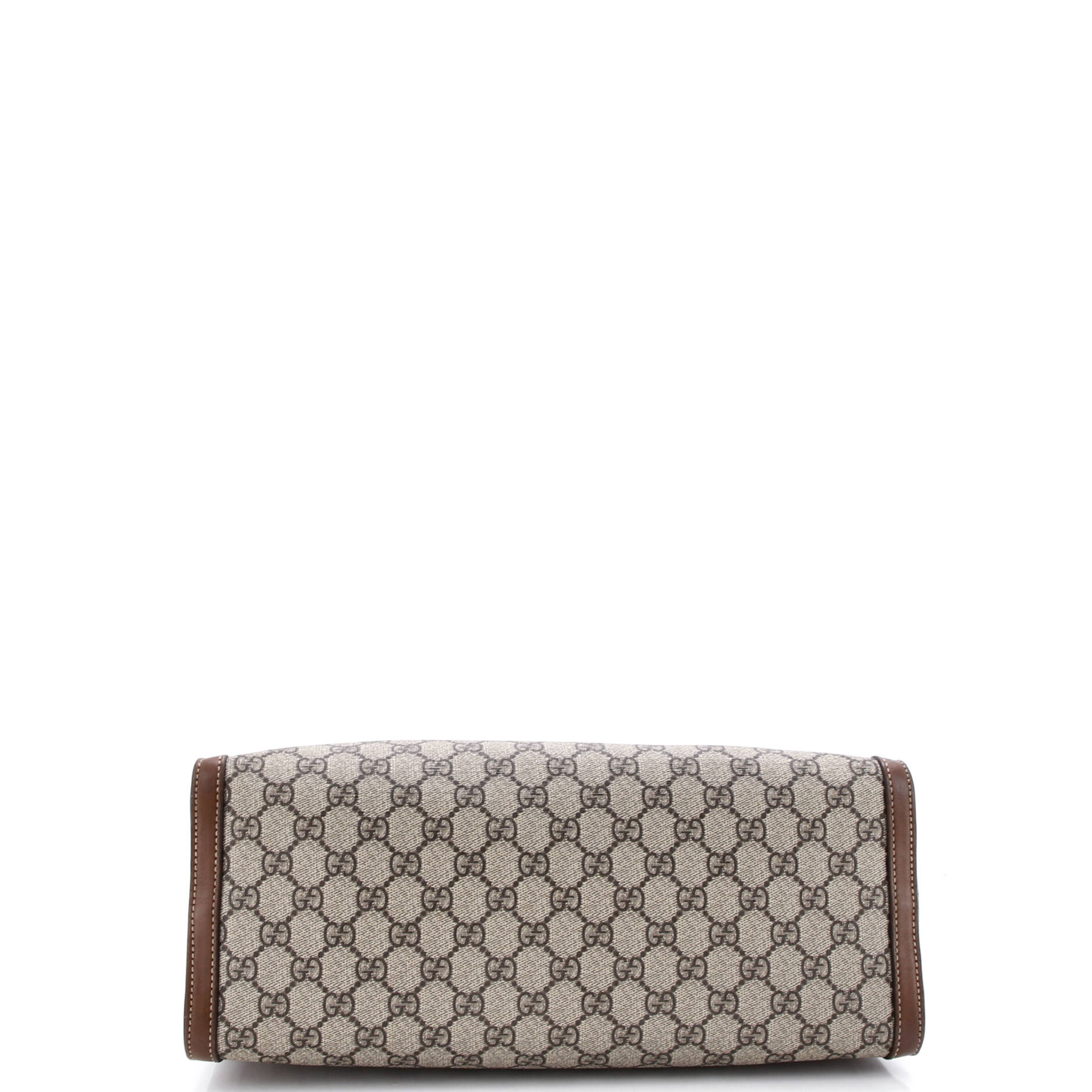Padlock Chain Tote GG Coated Canvas with Leather Medium