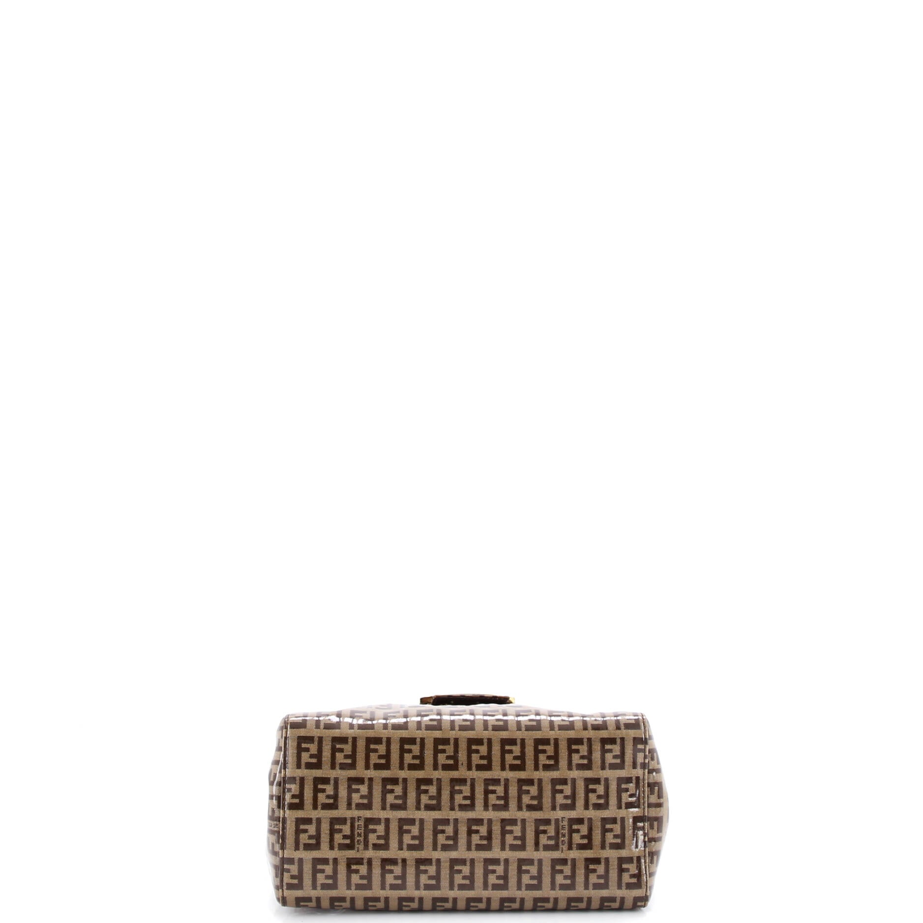Vintage Bento Box Bag Zucca Coated Canvas Small