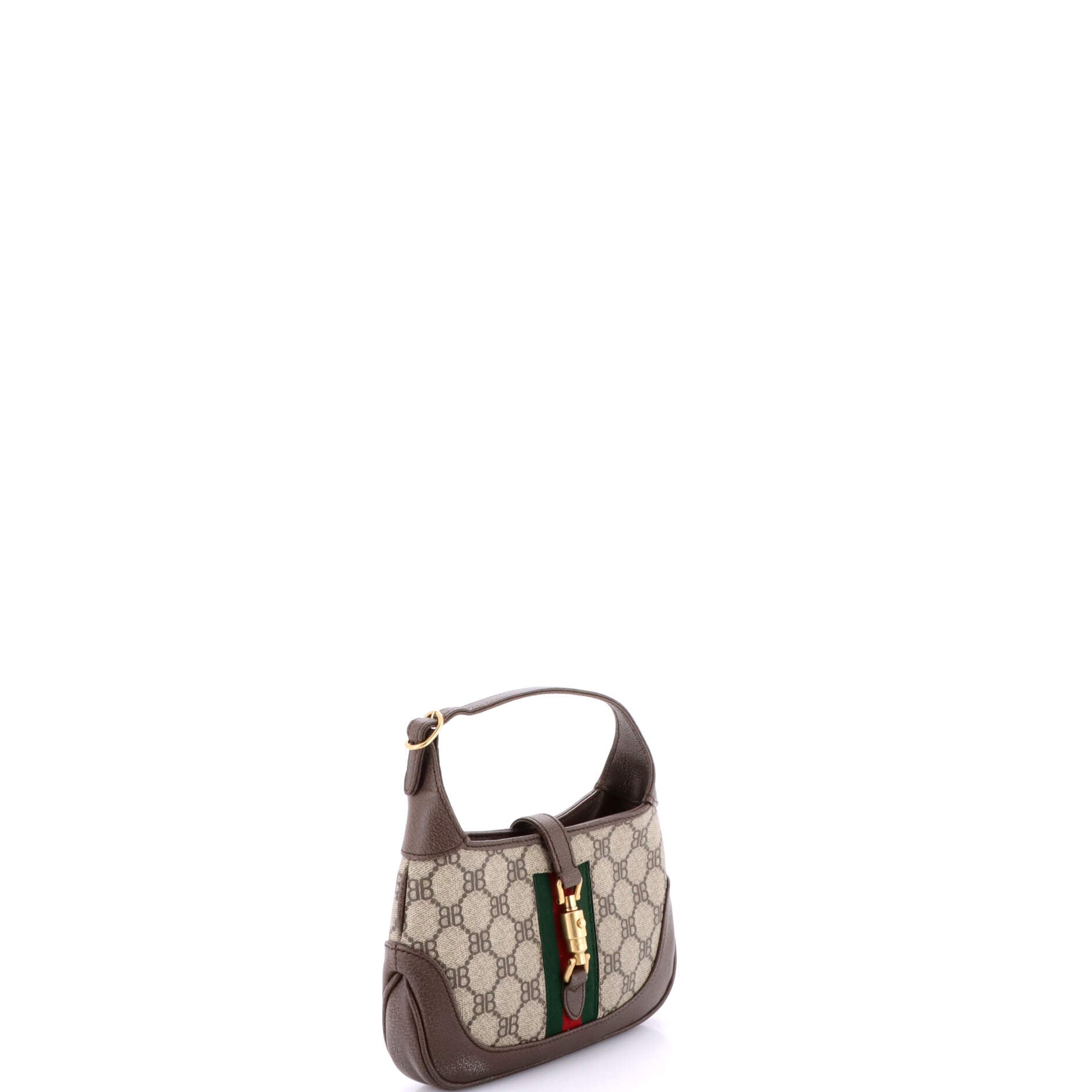 x Gucci The Hacker Project Jackie 1961 Hobo BB Coated Canvas Mini