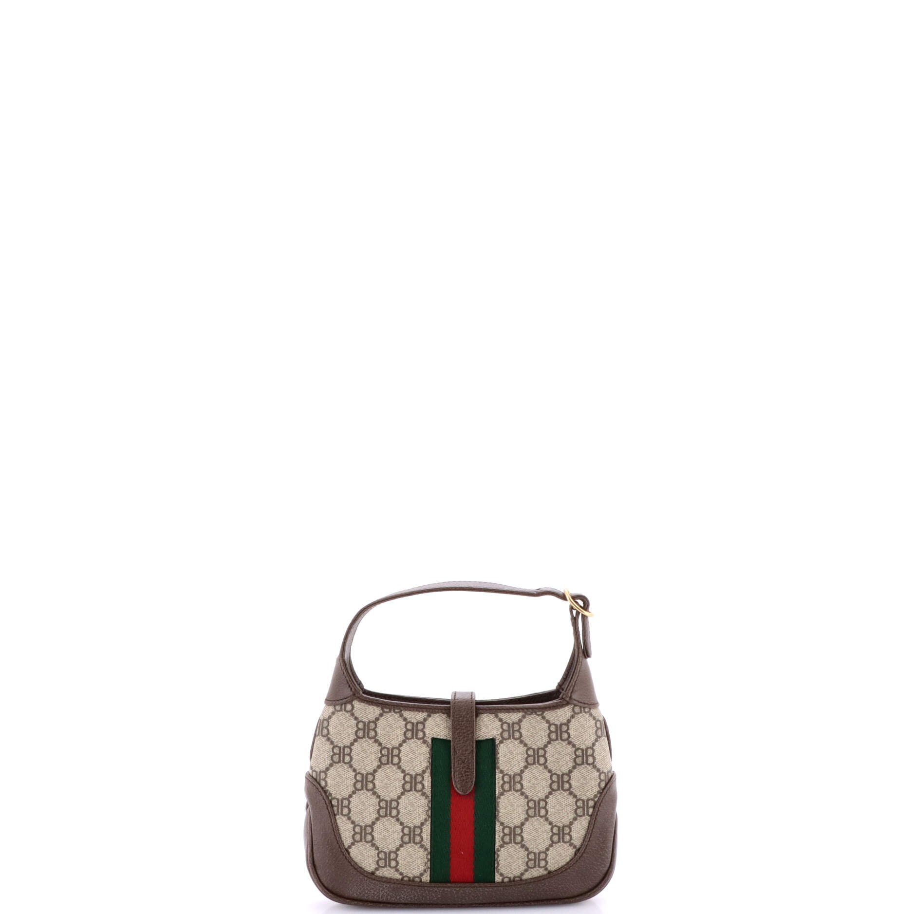 x Gucci The Hacker Project Jackie 1961 Hobo BB Coated Canvas Mini