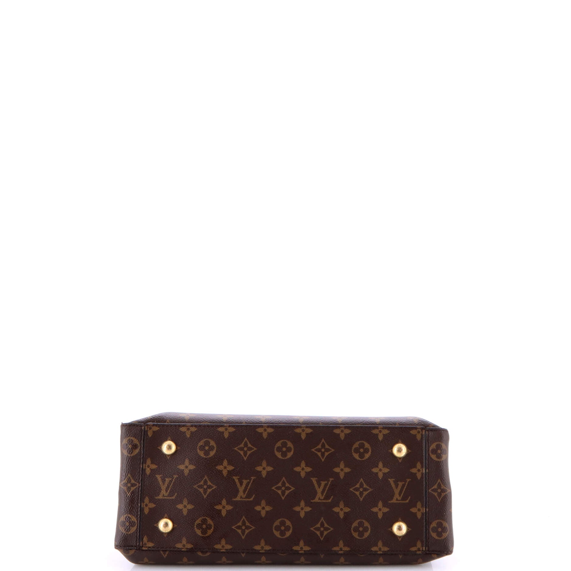 Flower Tote Monogram Canvas with Leather