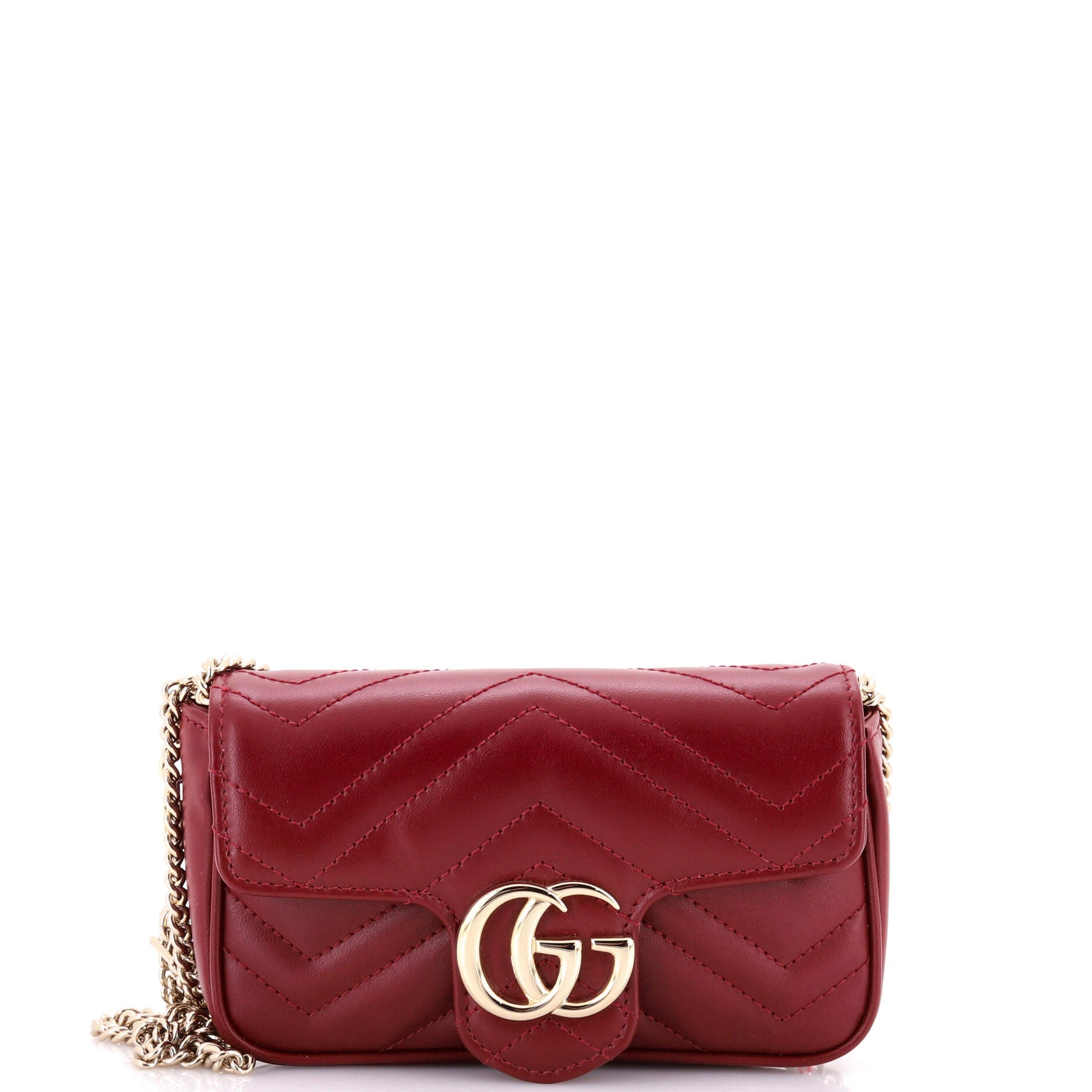 GG Marmont Flap Bag Matelasse Leather Super Mini