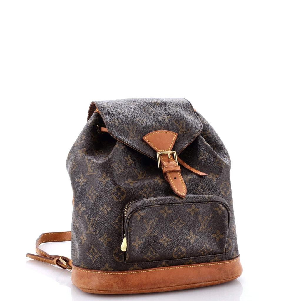 Vintage Montsouris Backpack Monogram Canvas MM