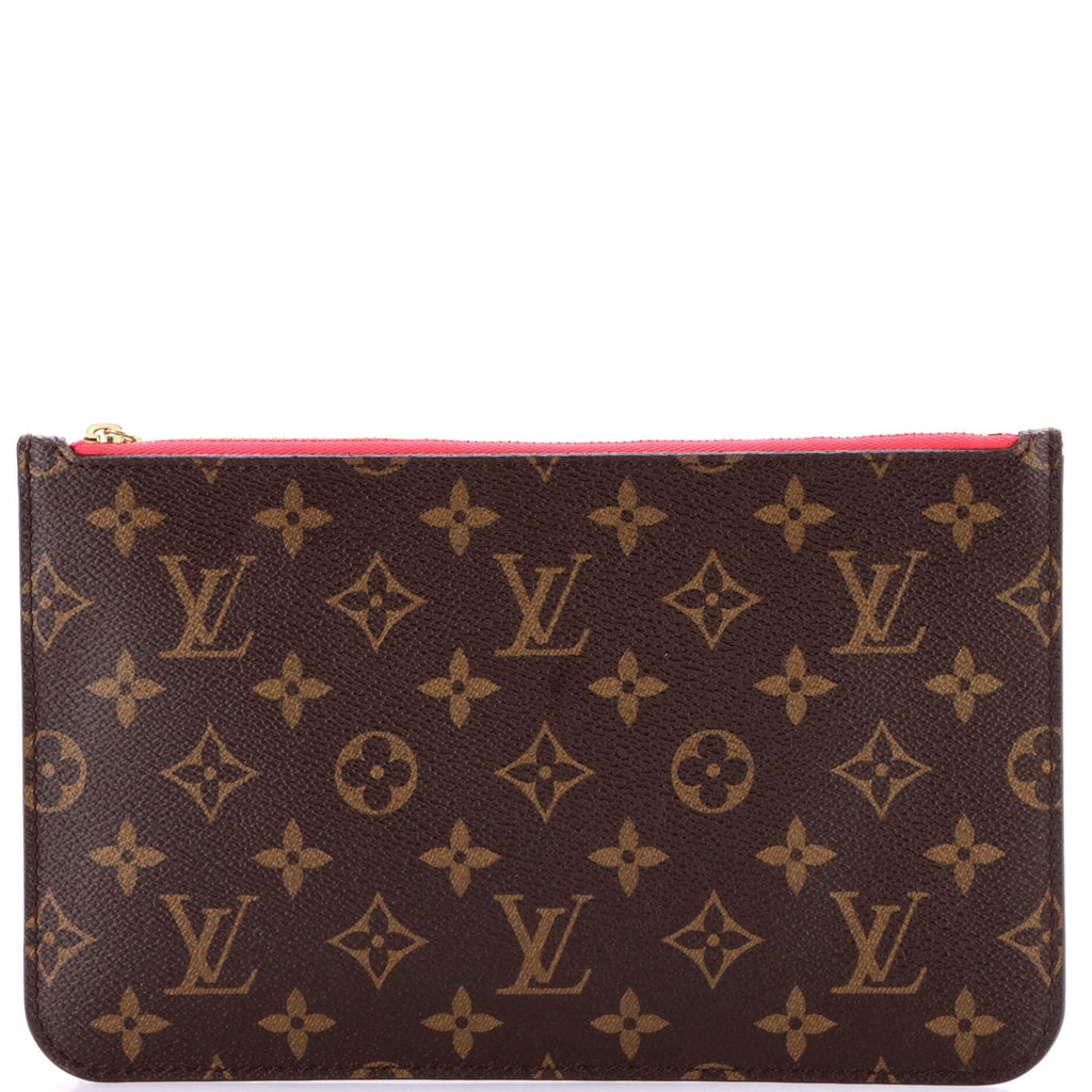 Neverfull Pochette Monogram Canvas Large