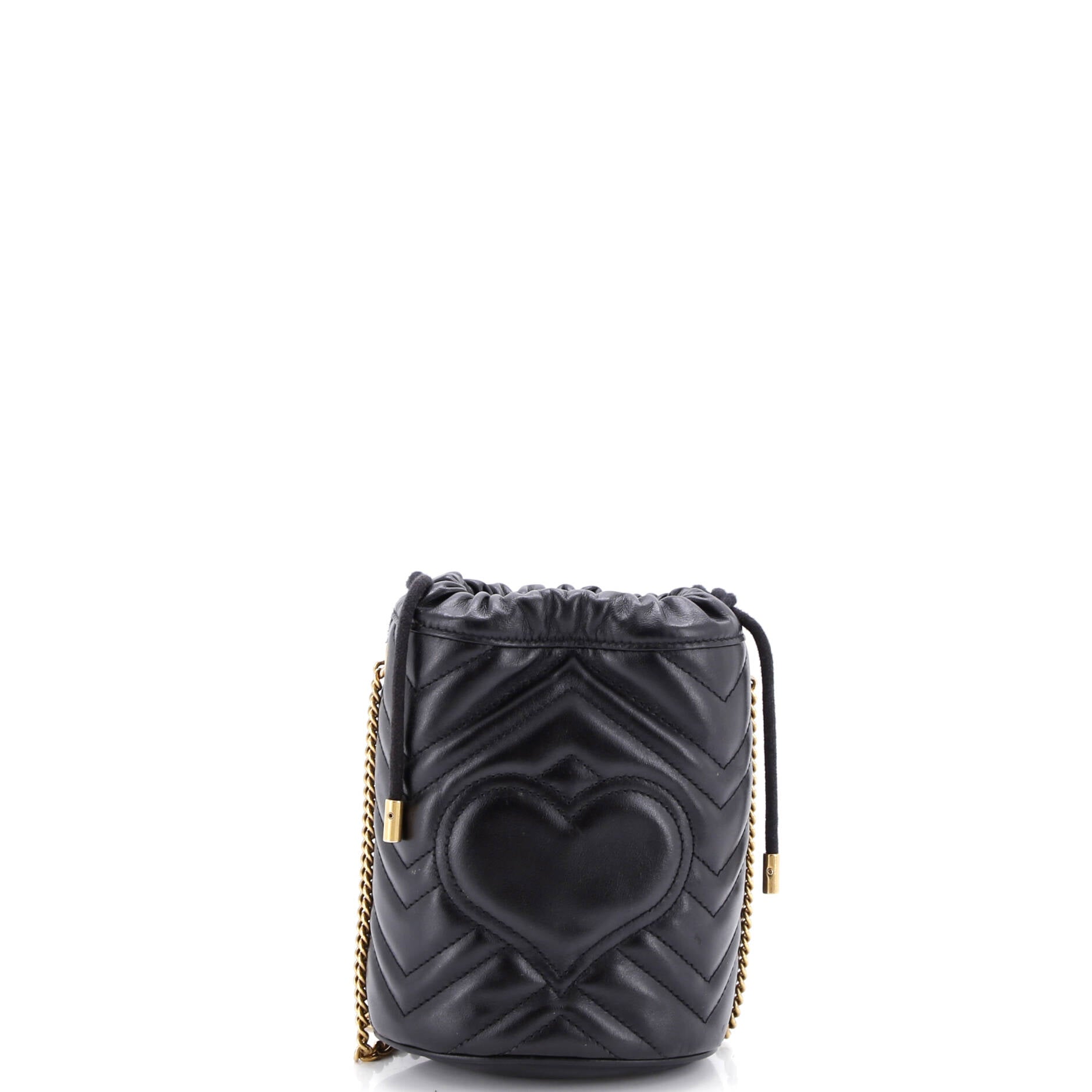 GG Marmont Bucket Bag Matelasse Leather Mini