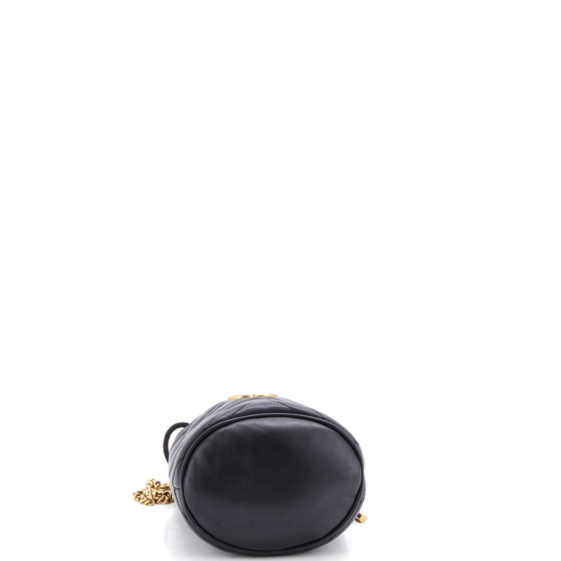 GG Marmont Bucket Bag Matelasse Leather Mini