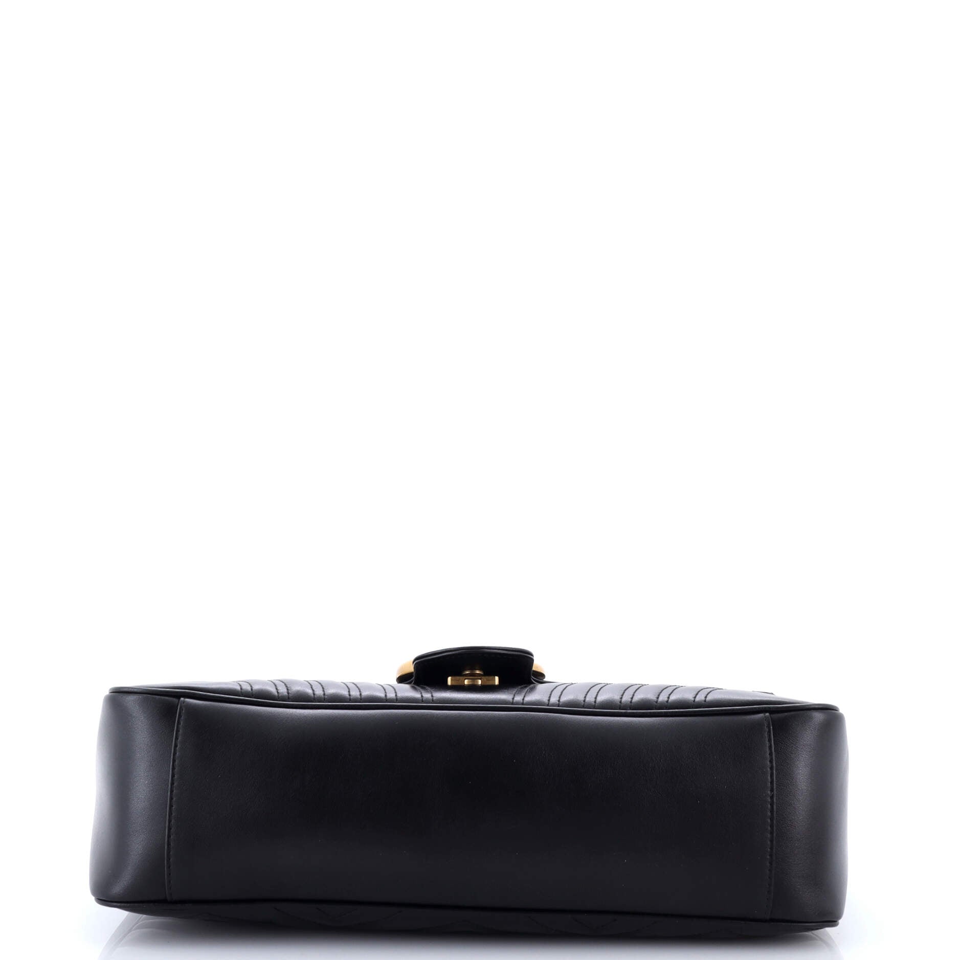 GG Marmont Flap Bag Matelasse Leather Large