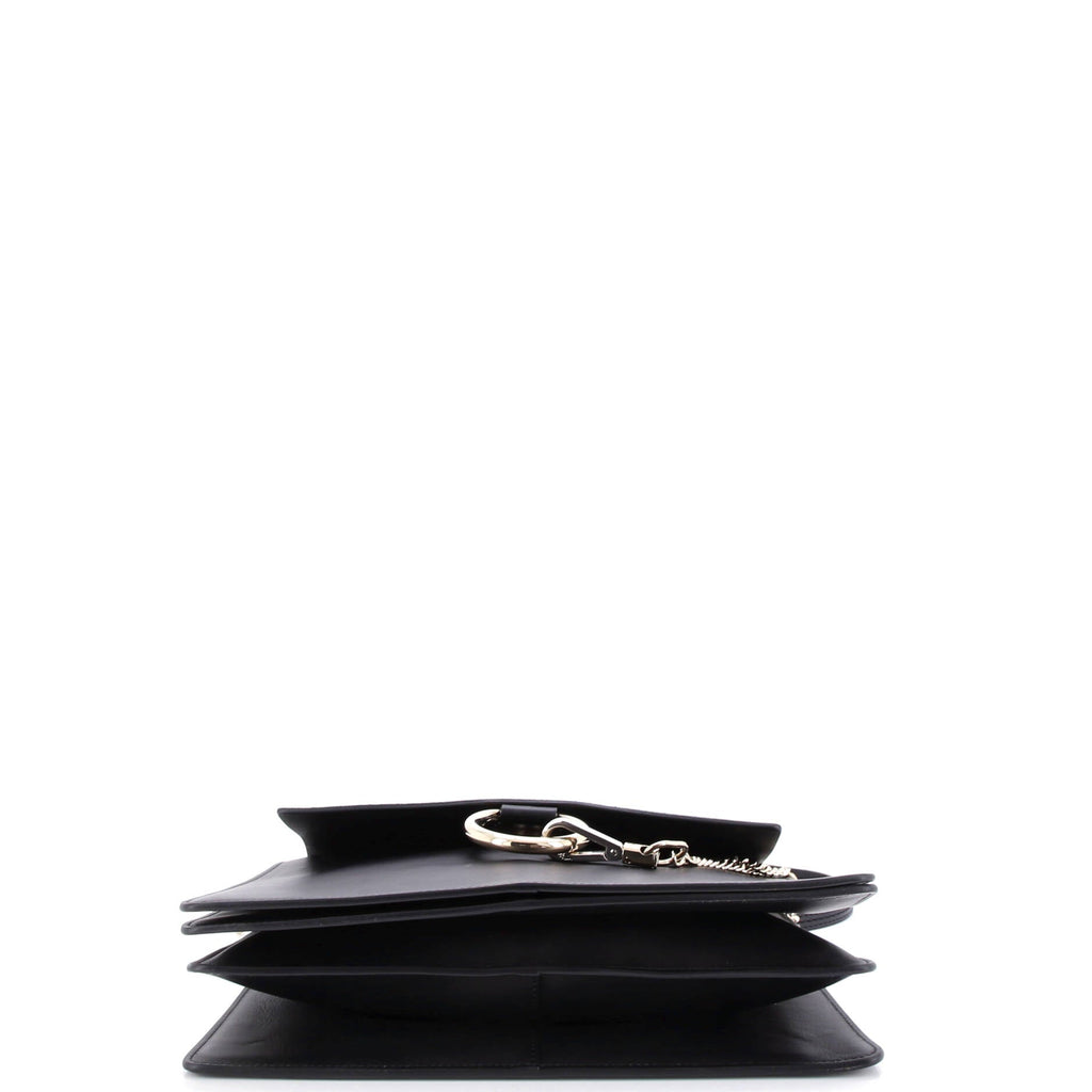 Faye Shoulder Bag Leather and Suede Medium