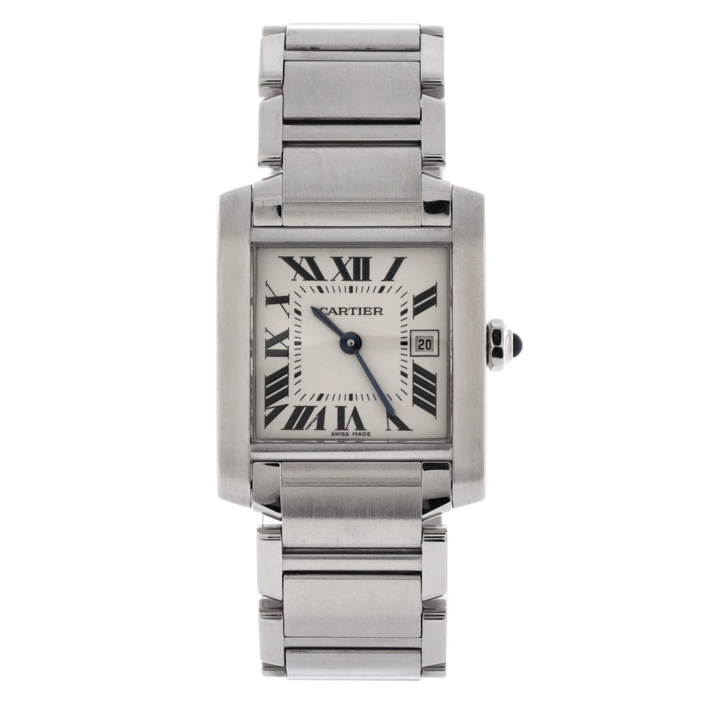 Tank Francaise Quartz Watch Stainless Steel 25