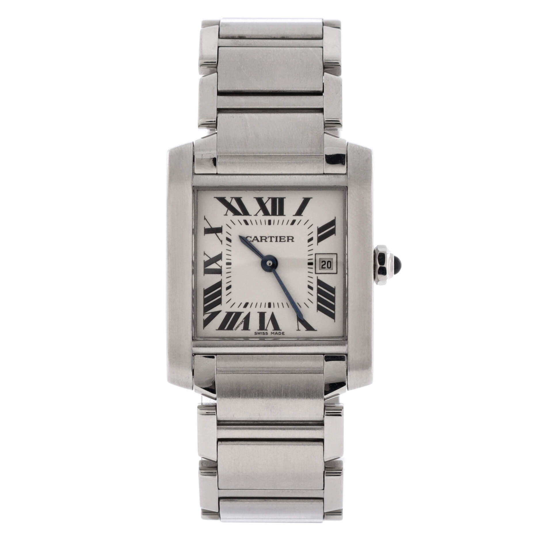 Tank Francaise Quartz Watch Stainless Steel 25