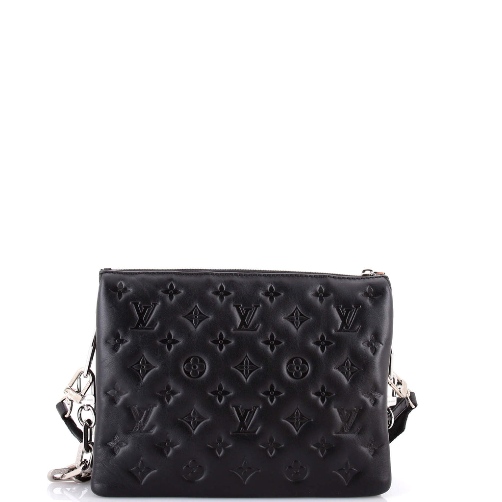 Coussin Bag Monogram Embossed Lambskin PM
