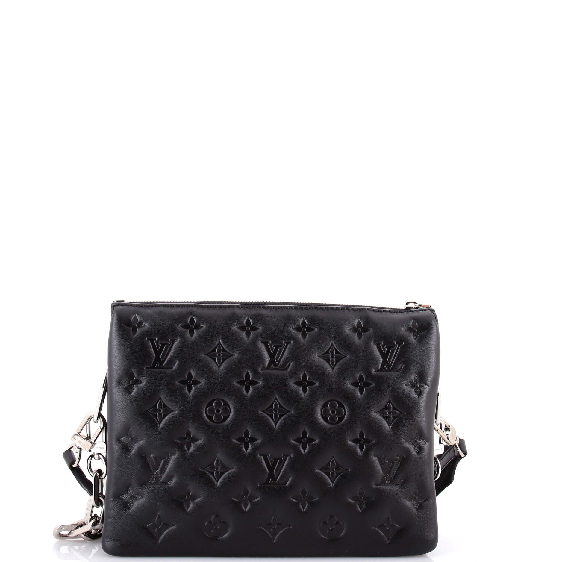 Coussin Bag Monogram Embossed Lambskin PM
