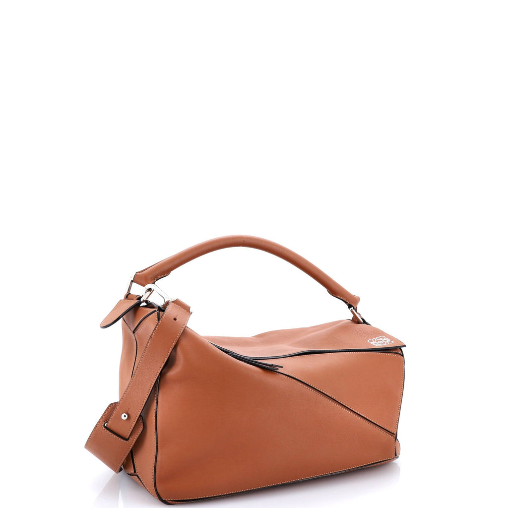 Puzzle Bag Leather Large