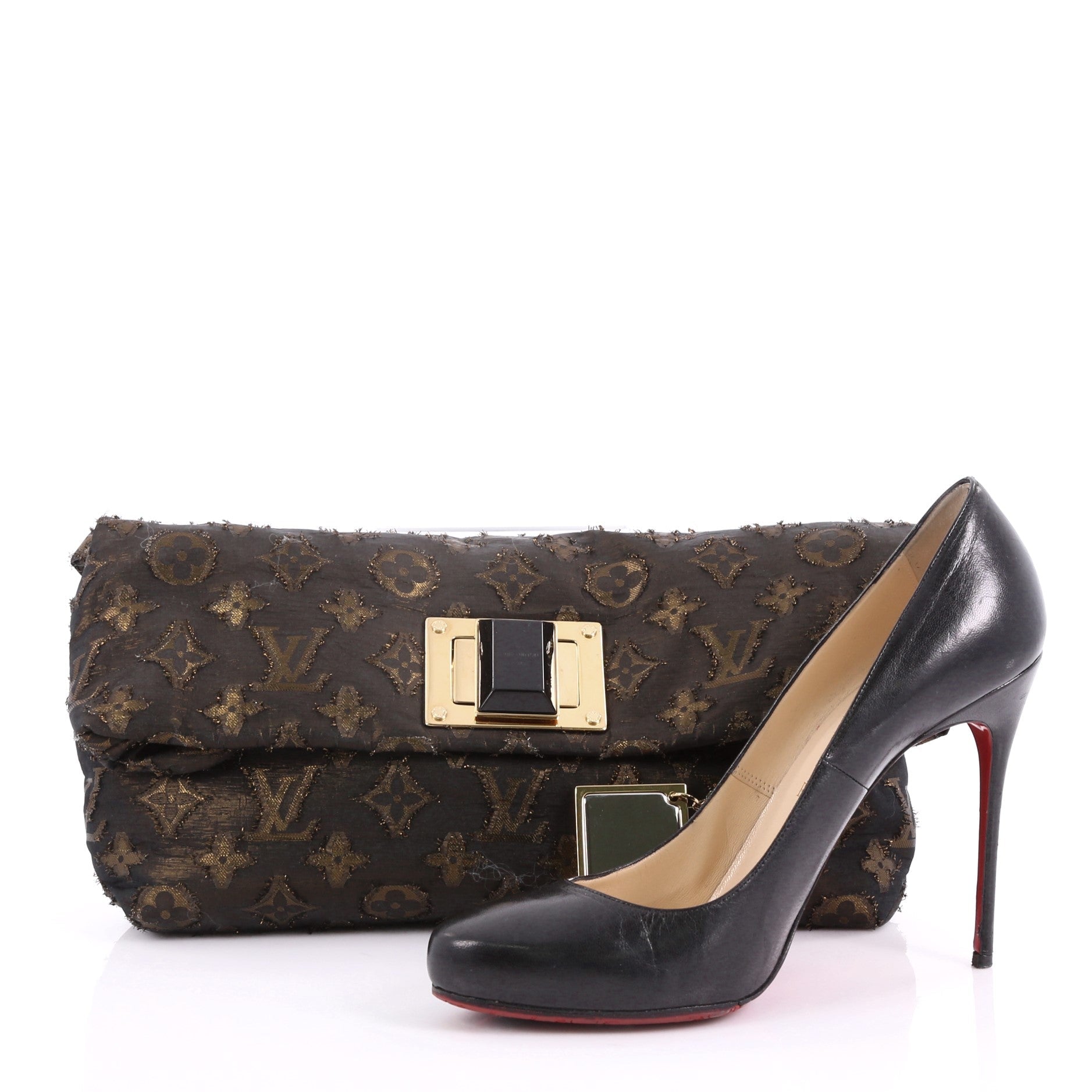 Altair Clutch Limited Edition Monogram Lurex