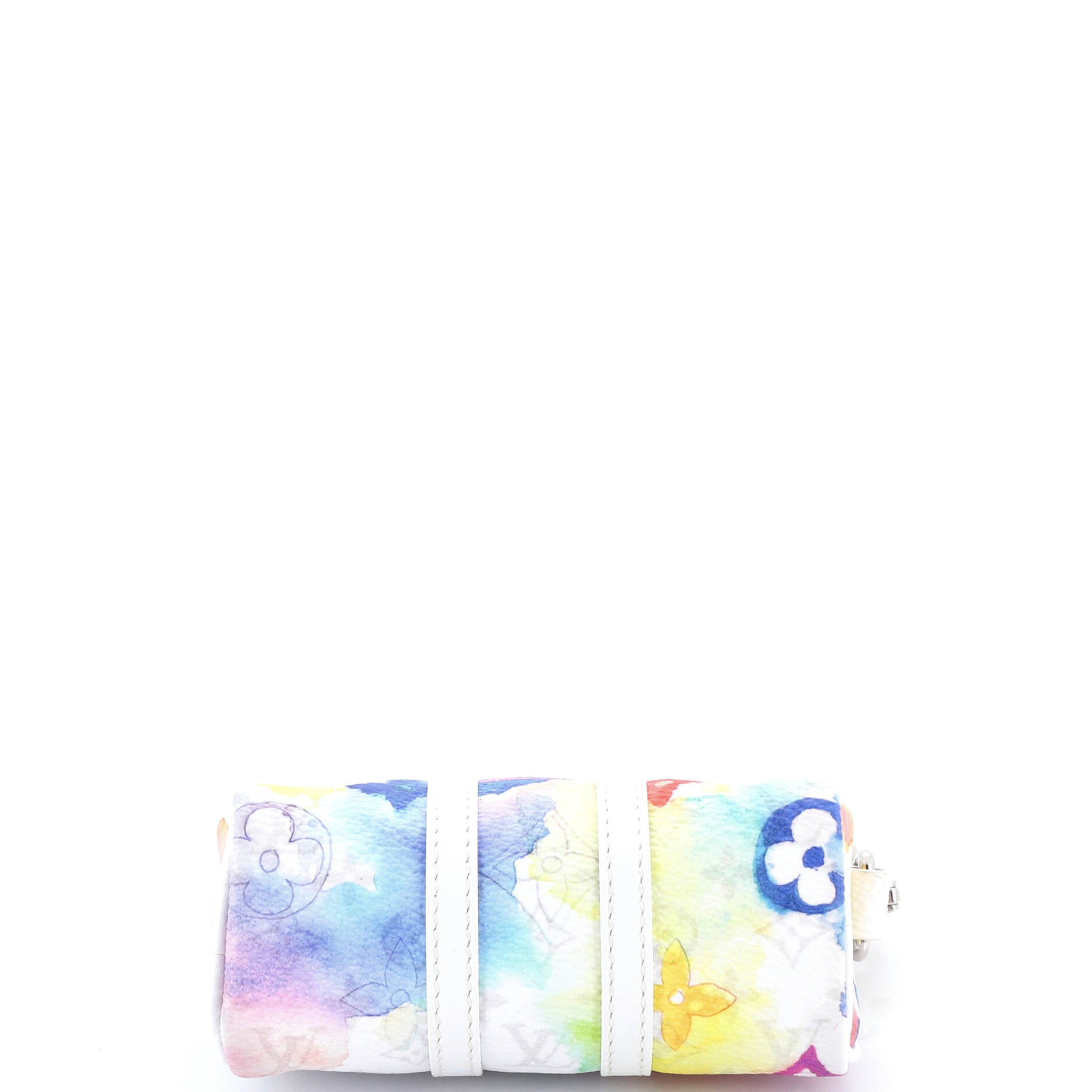 Mini Keepall Bag Charm And Key Holder Limited Edition Monogram Watercolor Canvas