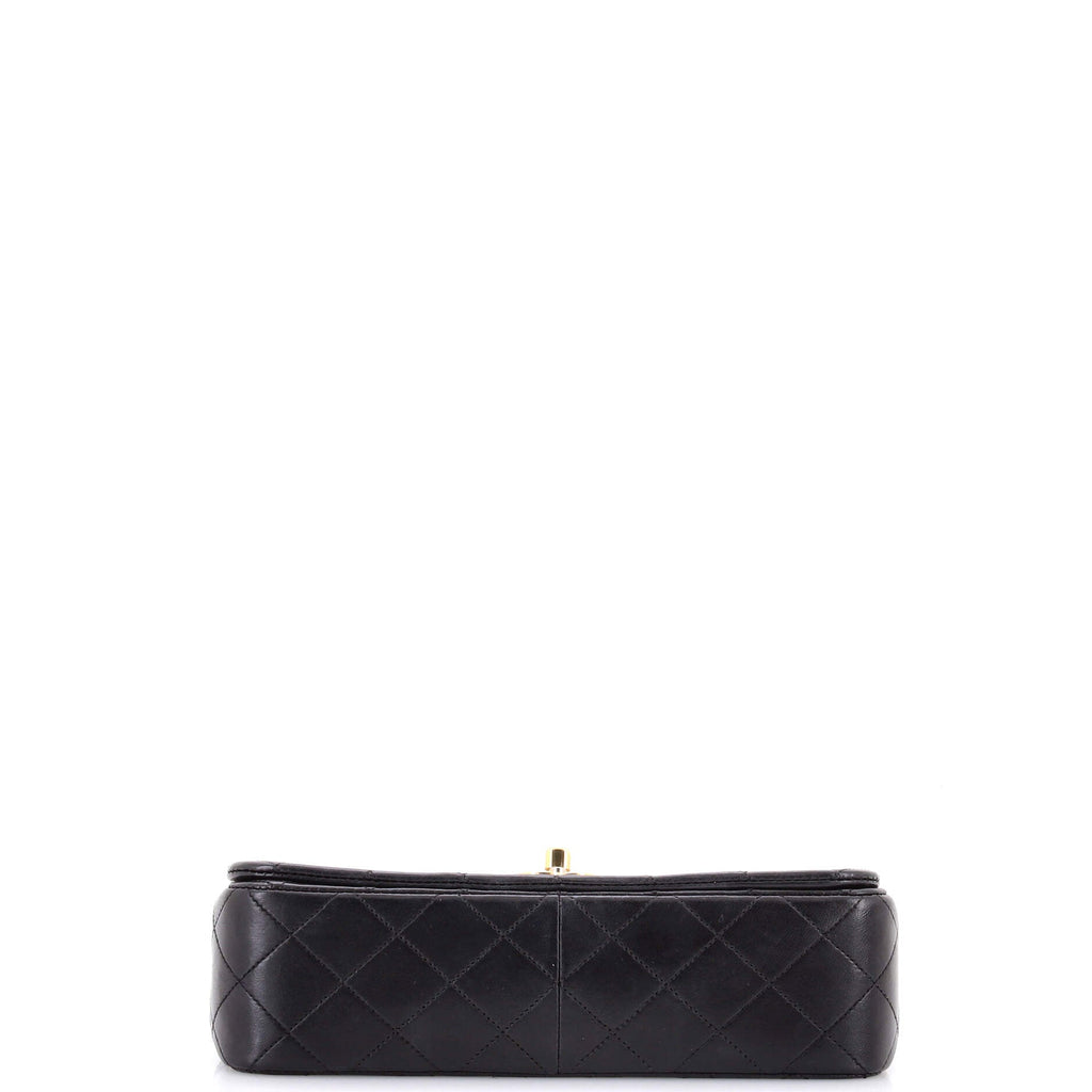 Vintage Full Flap Bag Quilted Lambskin Medium