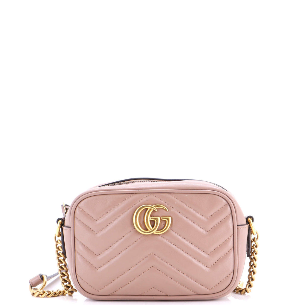 GG Marmont Shoulder Bag Matelasse Leather Mini