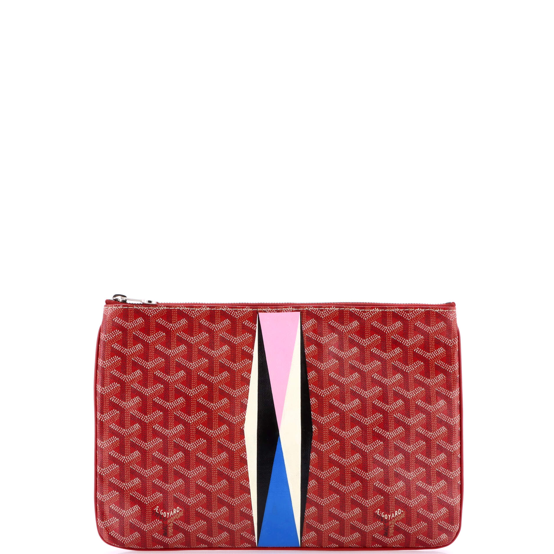 Senat Zip Pouch Printed Coated Canvas MM