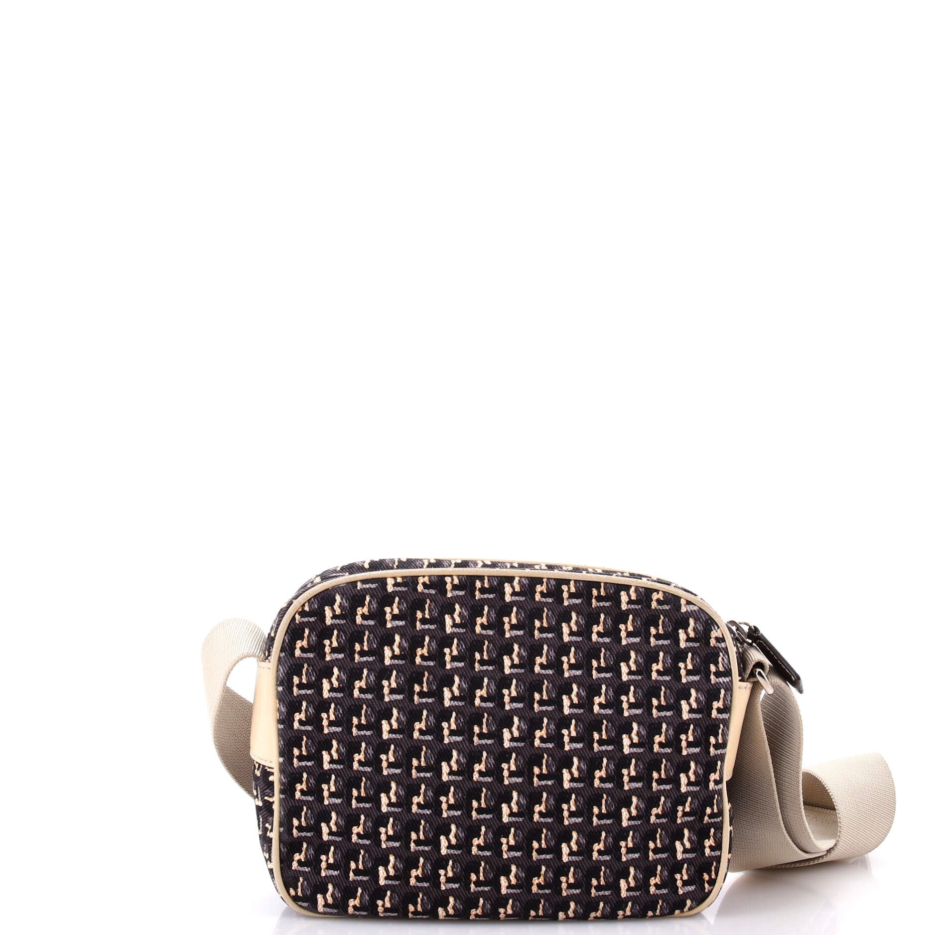 Vintage Clover Camera Bag Printed Canvas Small