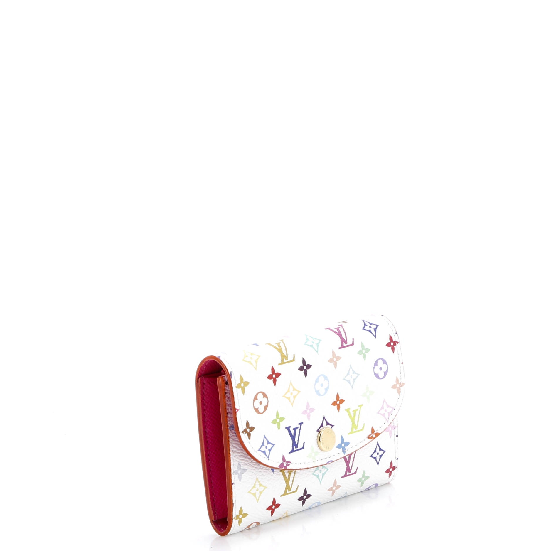 x Takashi Murakami Rosalie Coin Purse Monogram Multicolor Coated Canvas
