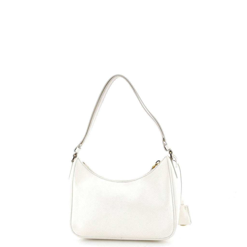 Re-Edition Hobo Saffiano Leather Mini