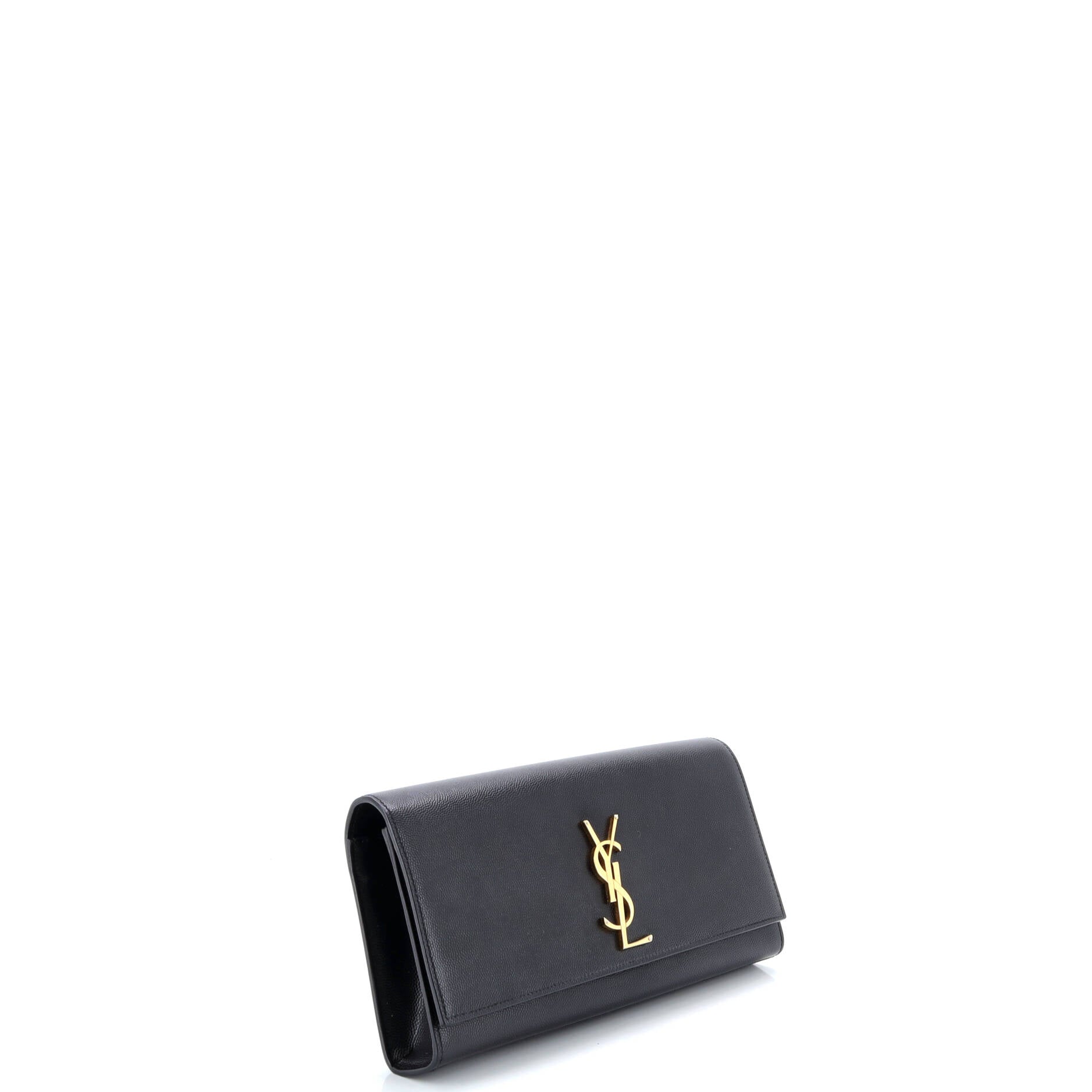 Classic Monogram Clutch Leather Long