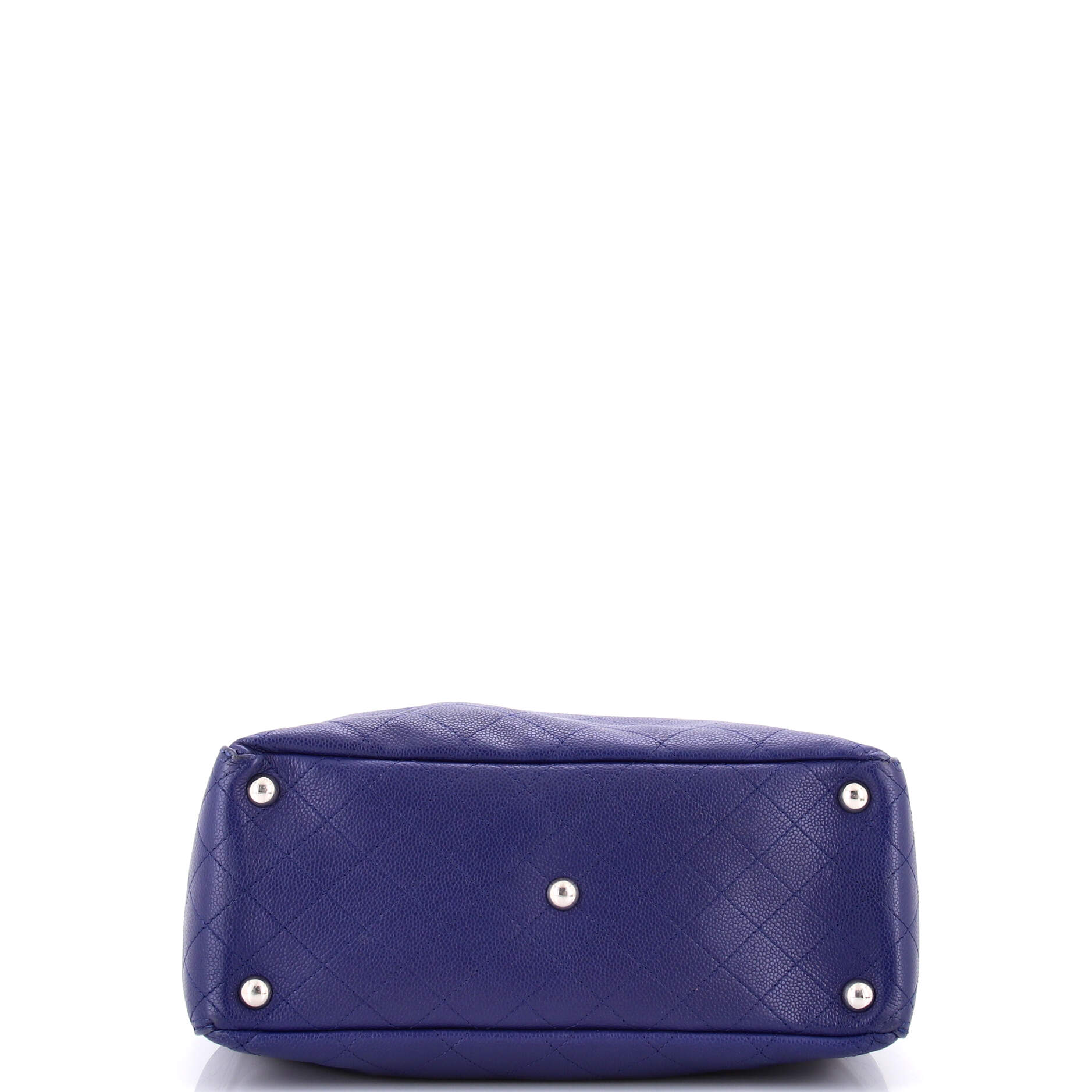 CC Pocket Tote Quilted Caviar Medium