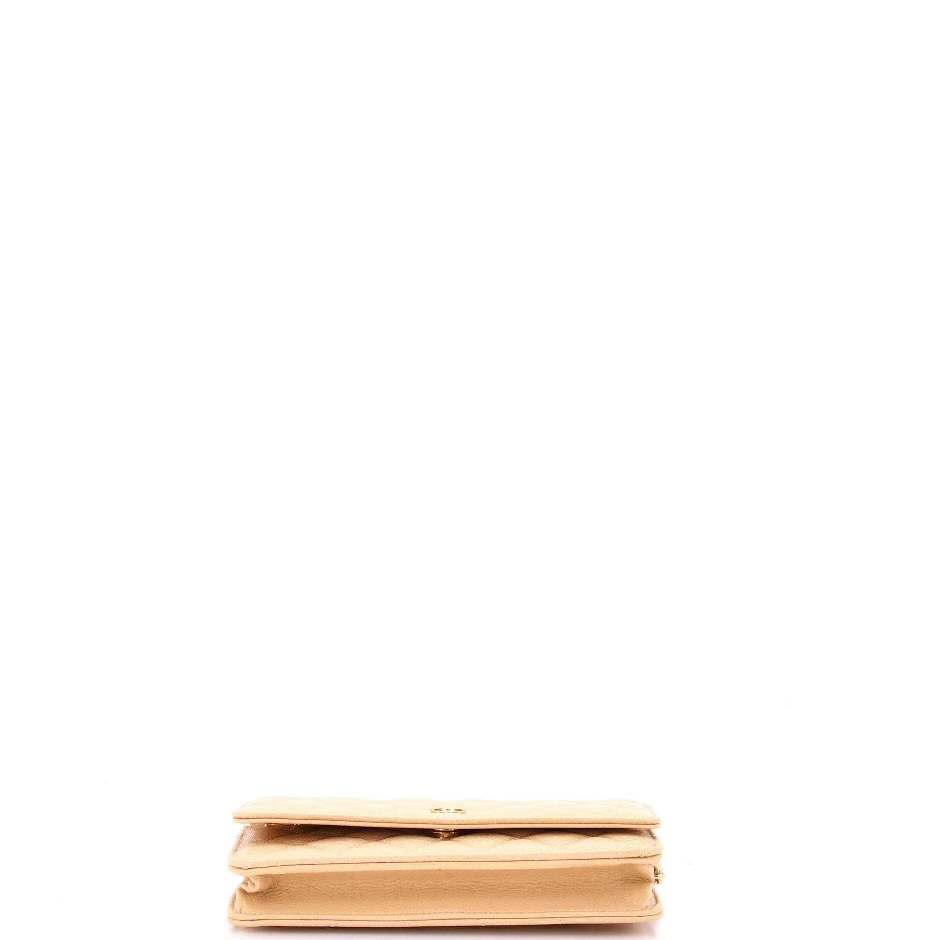 Wallet on Chain Quilted Caviar