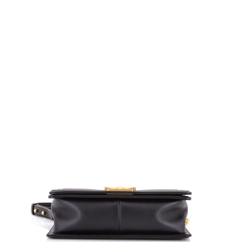 Boy Flap Bag Quilted Lambskin Old Medium