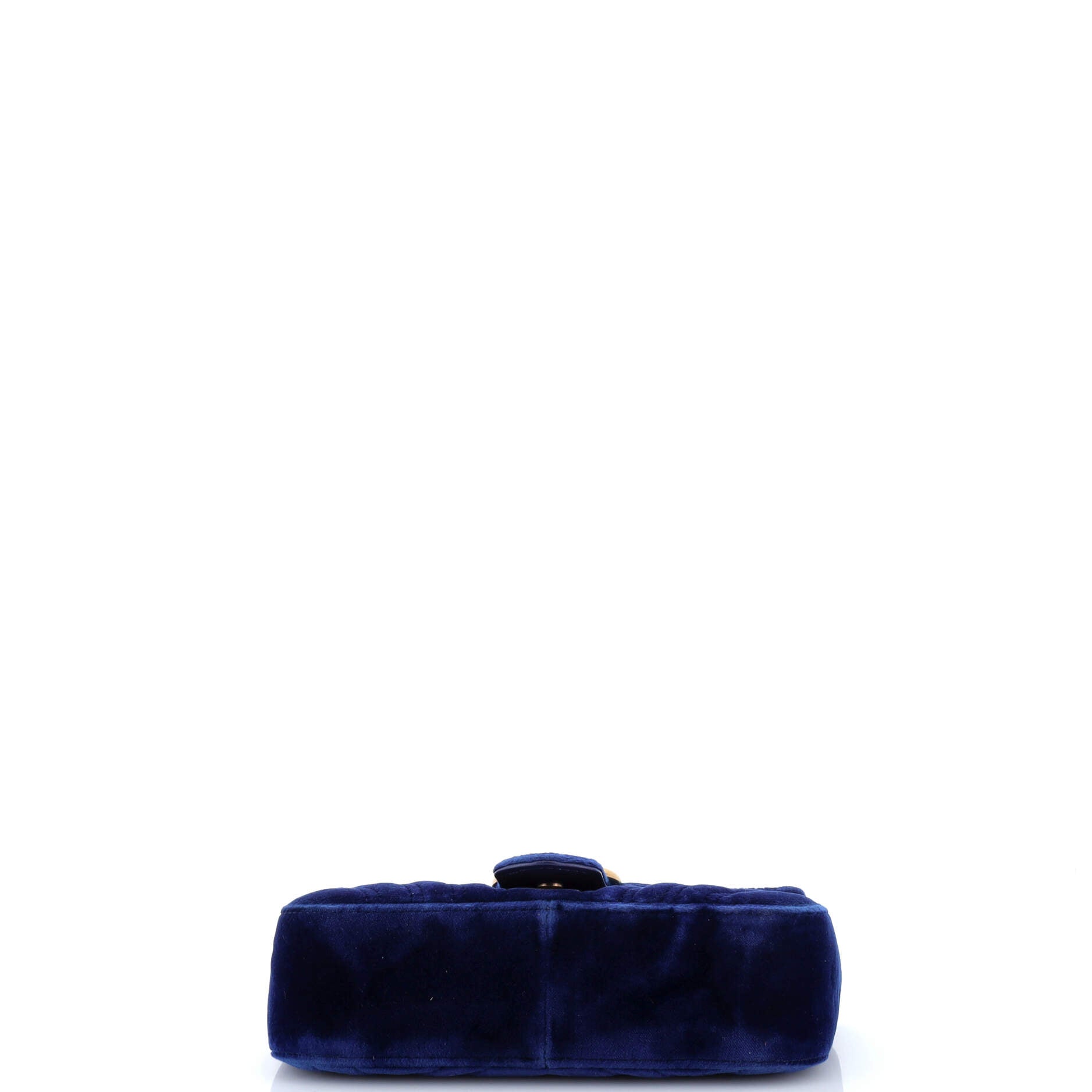 GG Marmont Flap Bag Matelasse Velvet Mini