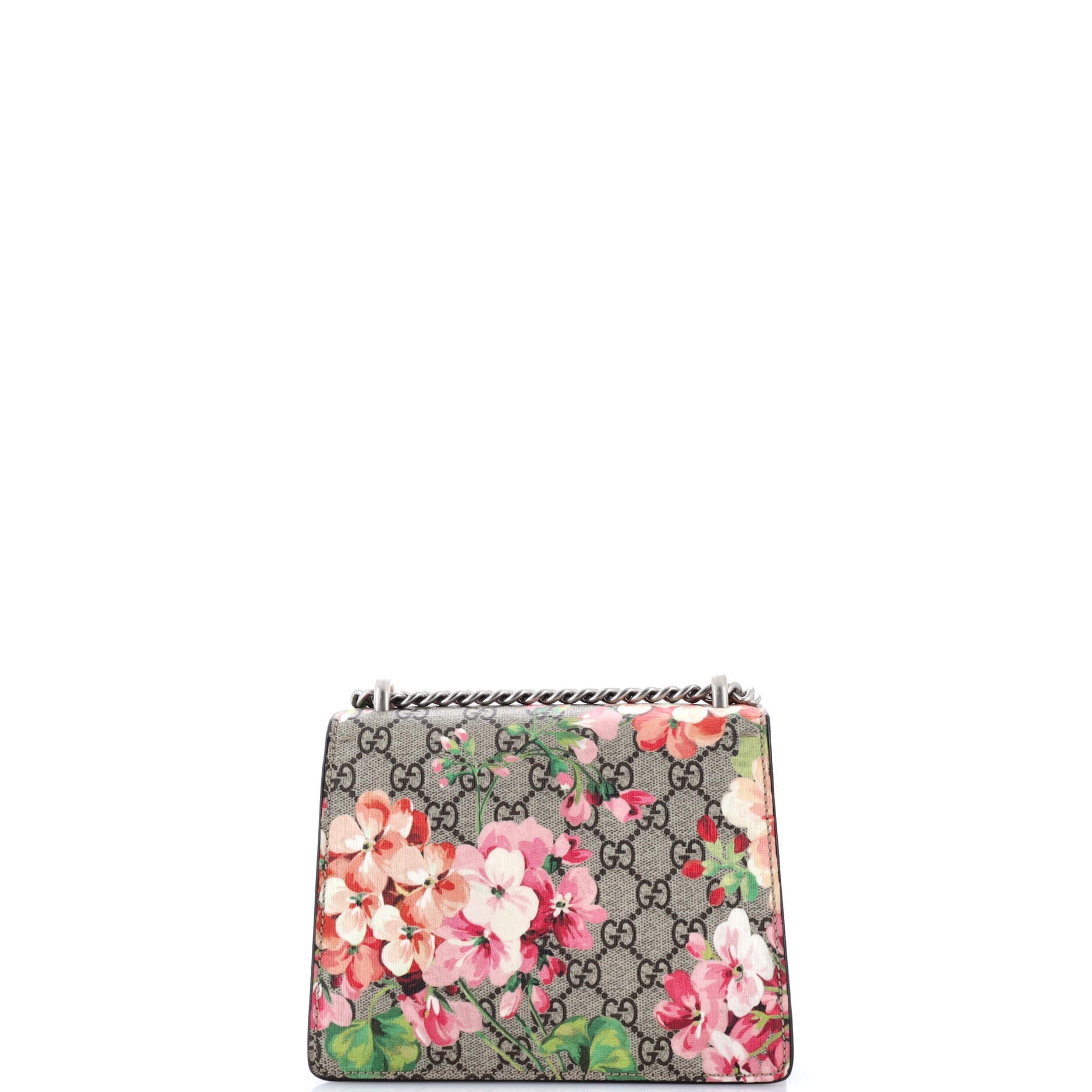 Dionysus Bag Blooms Print GG Coated Canvas Super Mini
