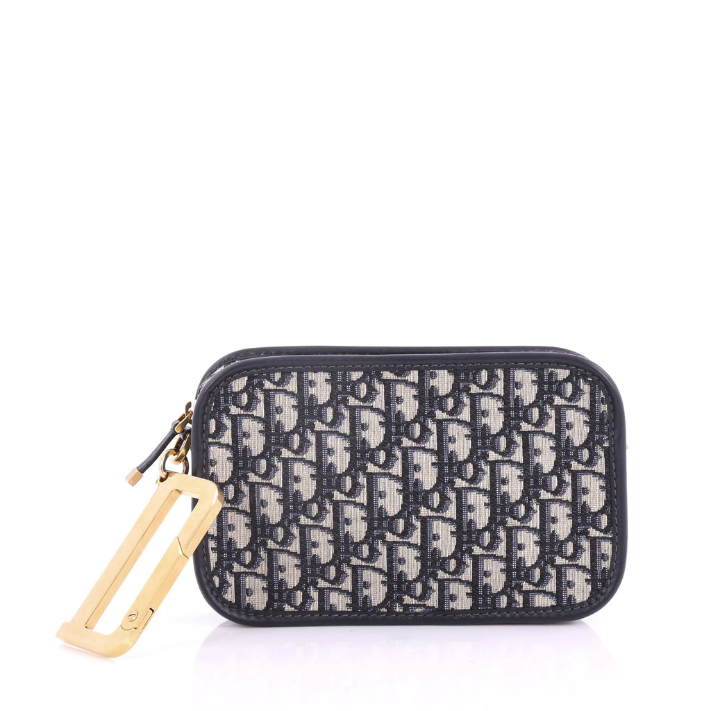 Diorquake Clutch Oblique Canvas Small