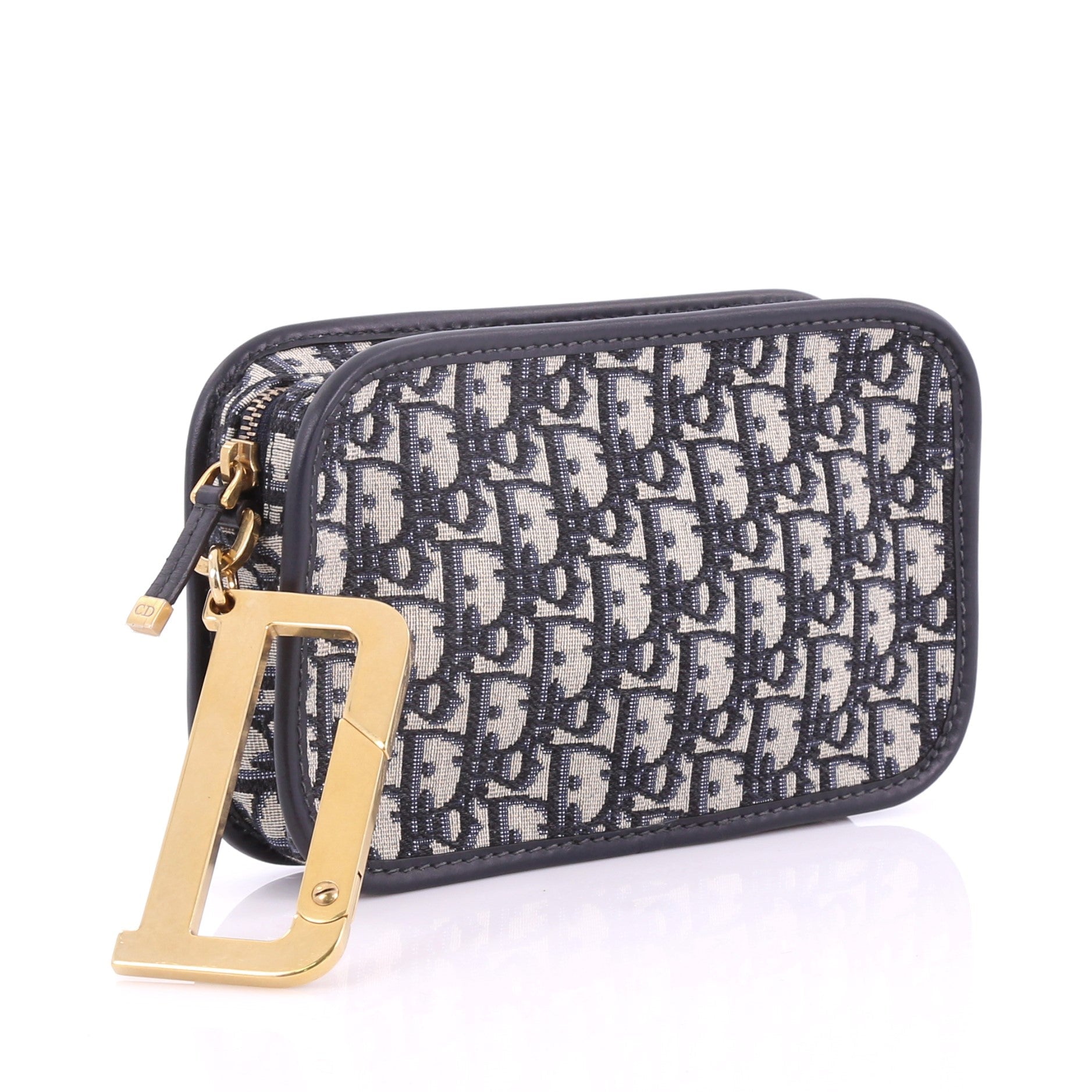 Diorquake Clutch Oblique Canvas Small