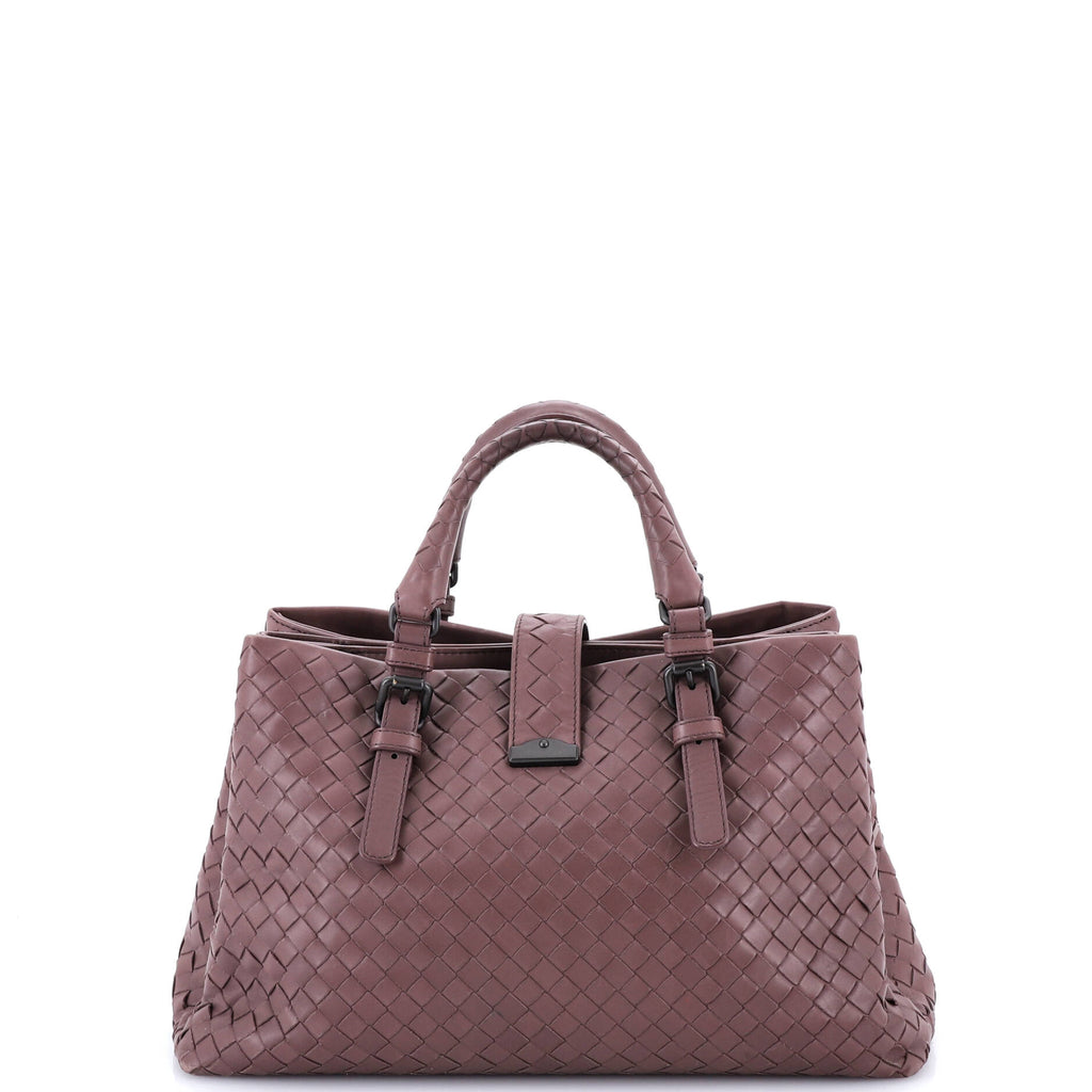 Roma Bag Intrecciato Nappa Small