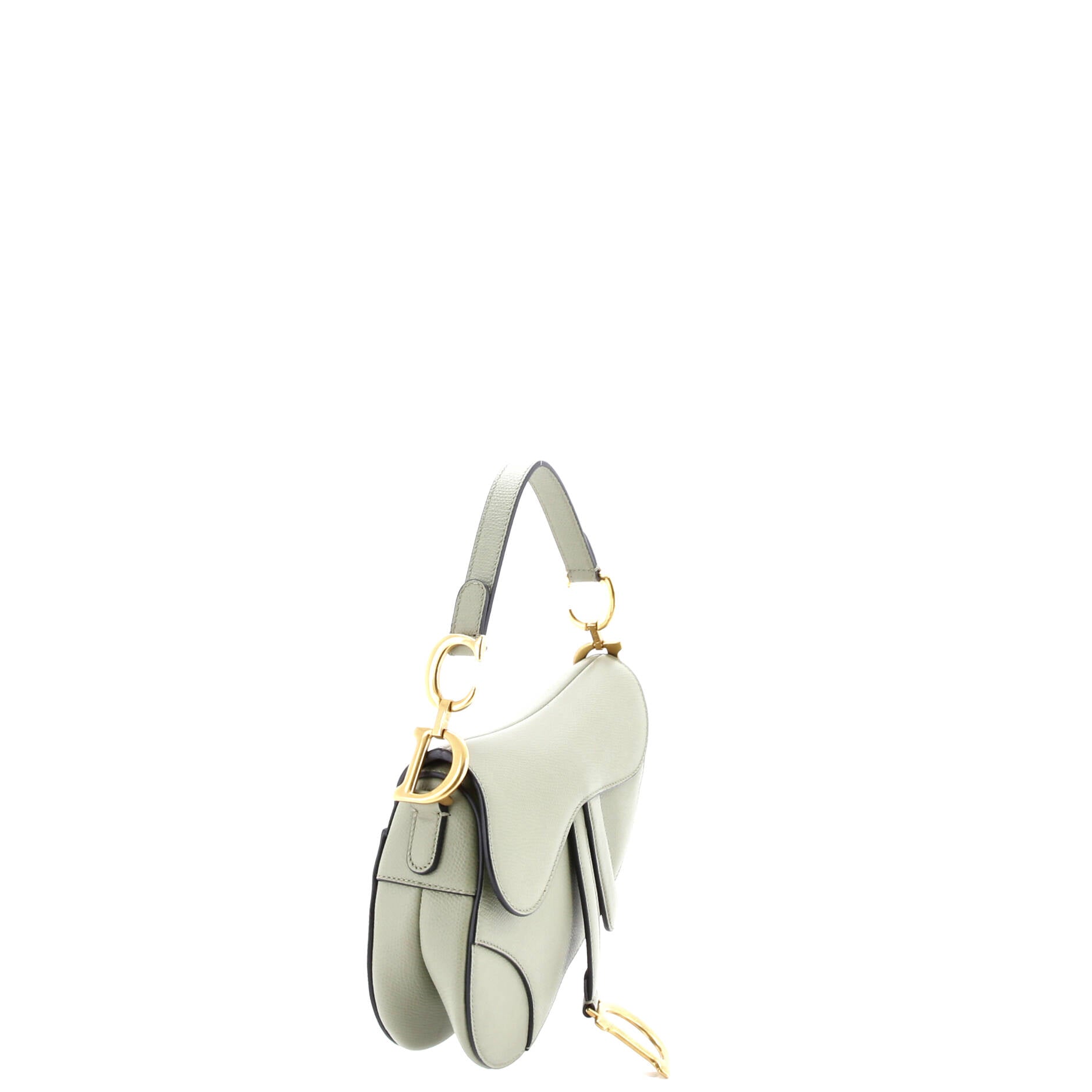 Saddle Handbag Leather Mini